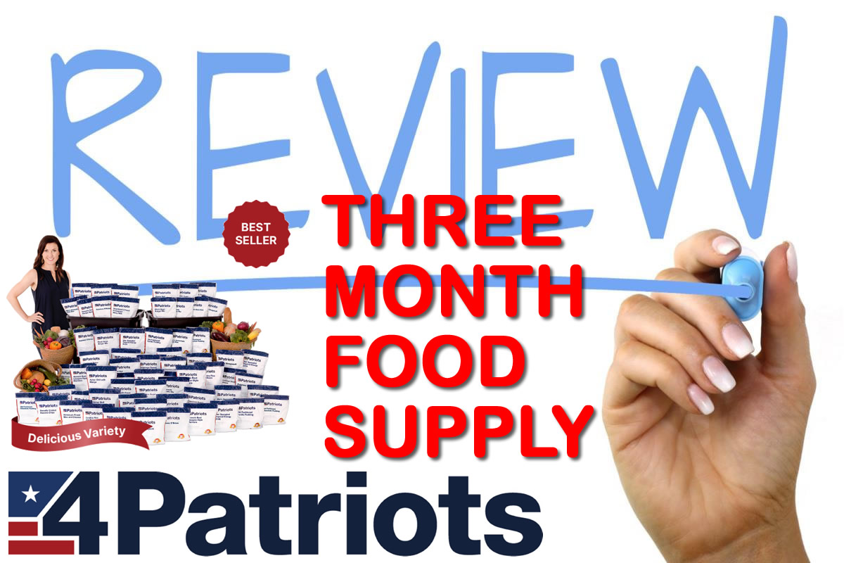 4Patriots 3 Month Food Supply Review: High-Quality Kits at Affordable Prices