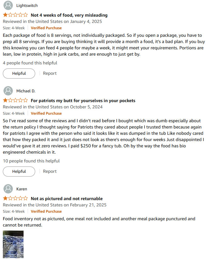 4Patriots One Year Food Supply Review: Overpriced, Scam, or Worth It?