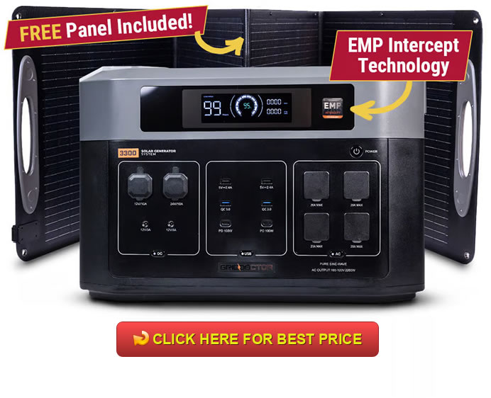 3300 Solar Generator System w/EMP Intercept Review: The Ultimate EMP Hardened Solar Generator System