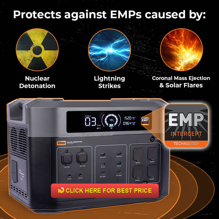 3300 Solar Generator System w/EMP Intercept Review: The Ultimate EMP Hardened Solar Generator System