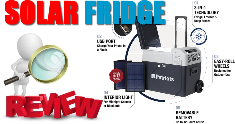 Solar Powered Cooler Review: Patriots Cheap Store Budget-Smart Analysis